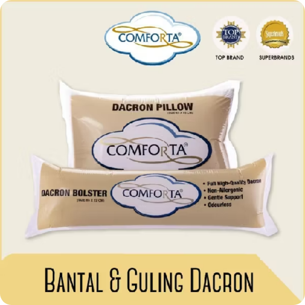 COMFORTA Bantal Guling Dacron