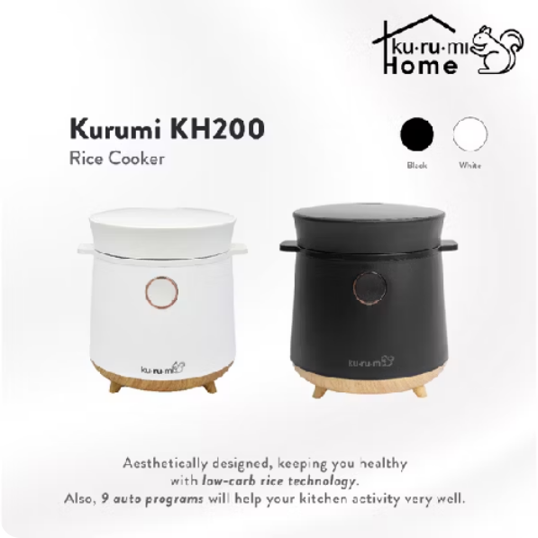 Kurumi Rice Cooker KH 200 - Home Multifunction - Low Crab Function