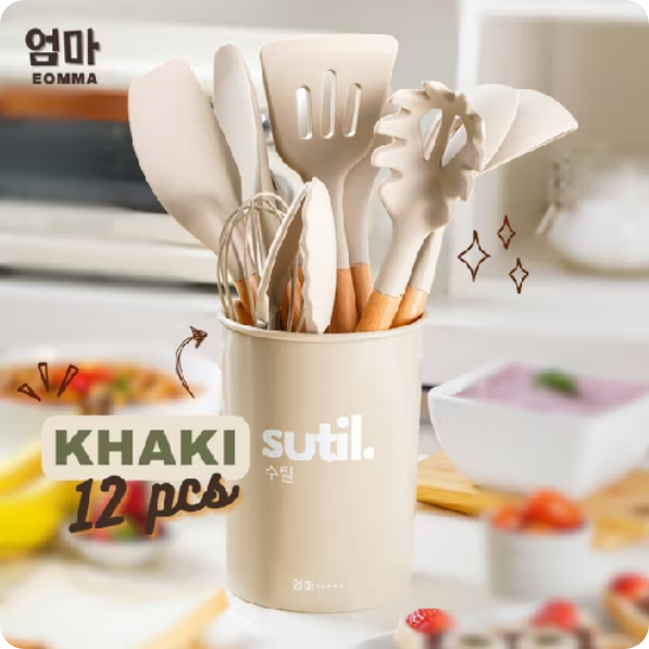 SOETIL Sutil Set 12pcs + Wadah