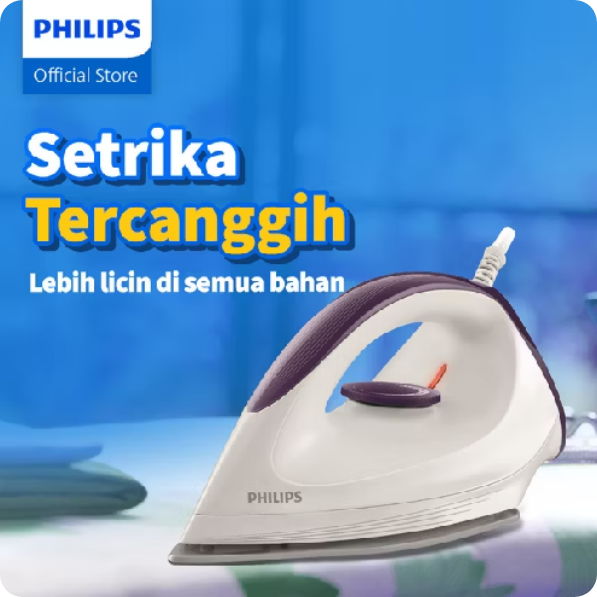 Philips Setrika Kering Afinia GC160/27