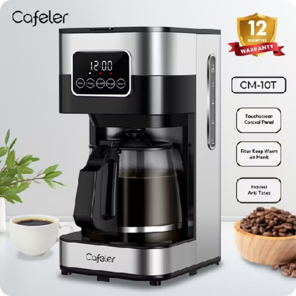 Cafeler Mesin Kopi Digital Americano 1.5L