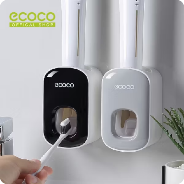 Ecoco Automatic Toothpaste Dispenser - Dispenser pasta gigi otomatis