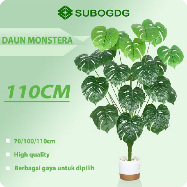 SUBOGDG Daun Monstera Jumbo