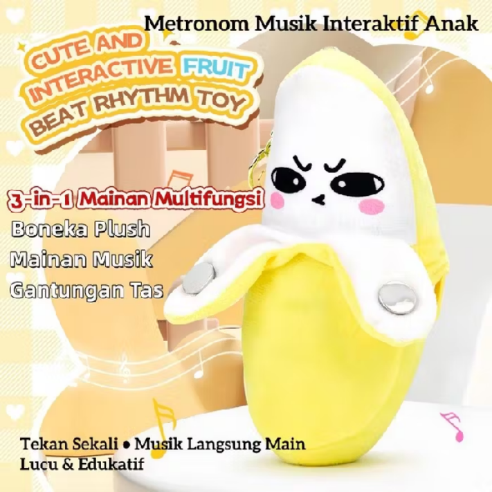 Boneka Pisang - Metronom Musik Interaktif