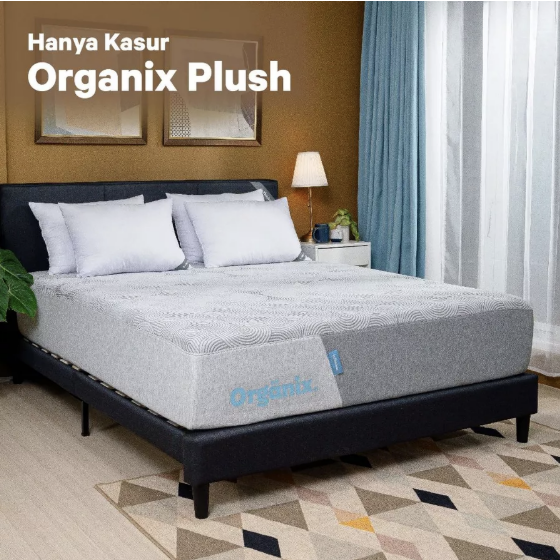 Kasur Latex Springbed 120x200 - INTHEBOX ORGANIX PLUSH