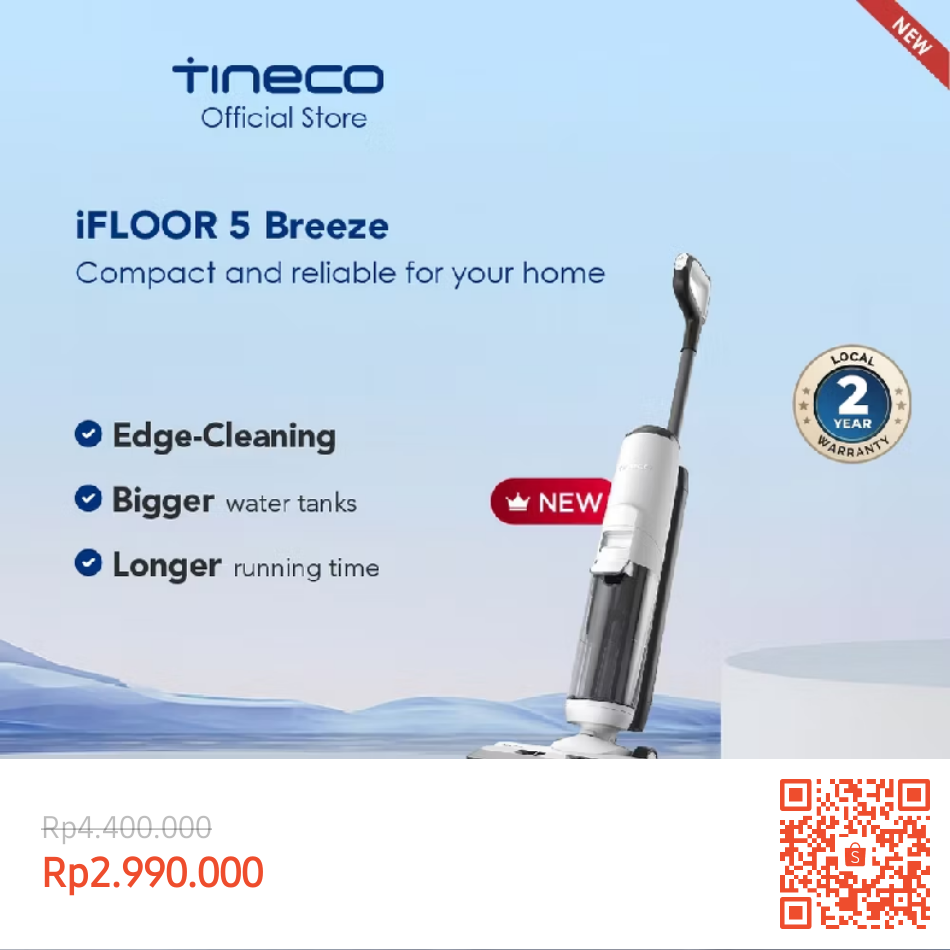 Tineco iFloor 5 Breeze - Vacuum Cleaner